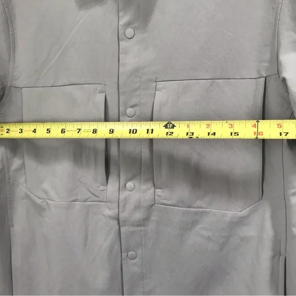 Lululemon Moon Drift Long Sleeve Shirt Stretch Shacket Minimalist Pockets Zipper - Picture 14 of 15